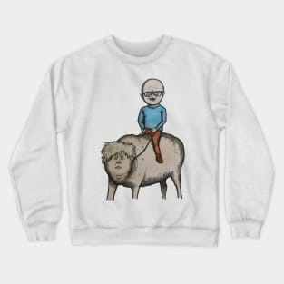 Cumming on pig Crewneck Sweatshirt